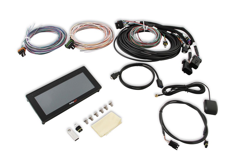 Holley EFI 6.86 in. Digital Pro Dash Standalone Kit - Click Image to Close